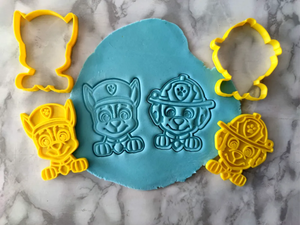 Paw Patrol Cookie Cutters