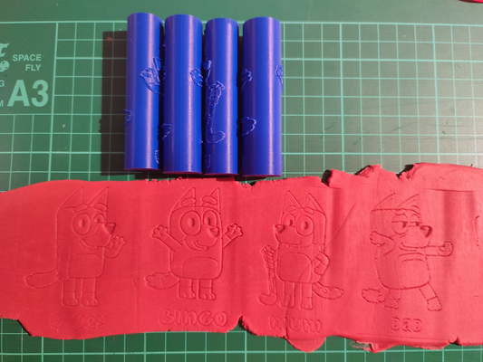 Bluey Play Doh Rollers