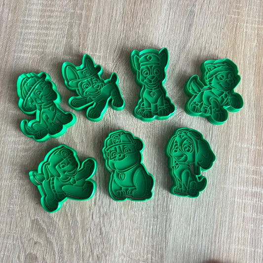 Paw Patrol Cookie Cutters