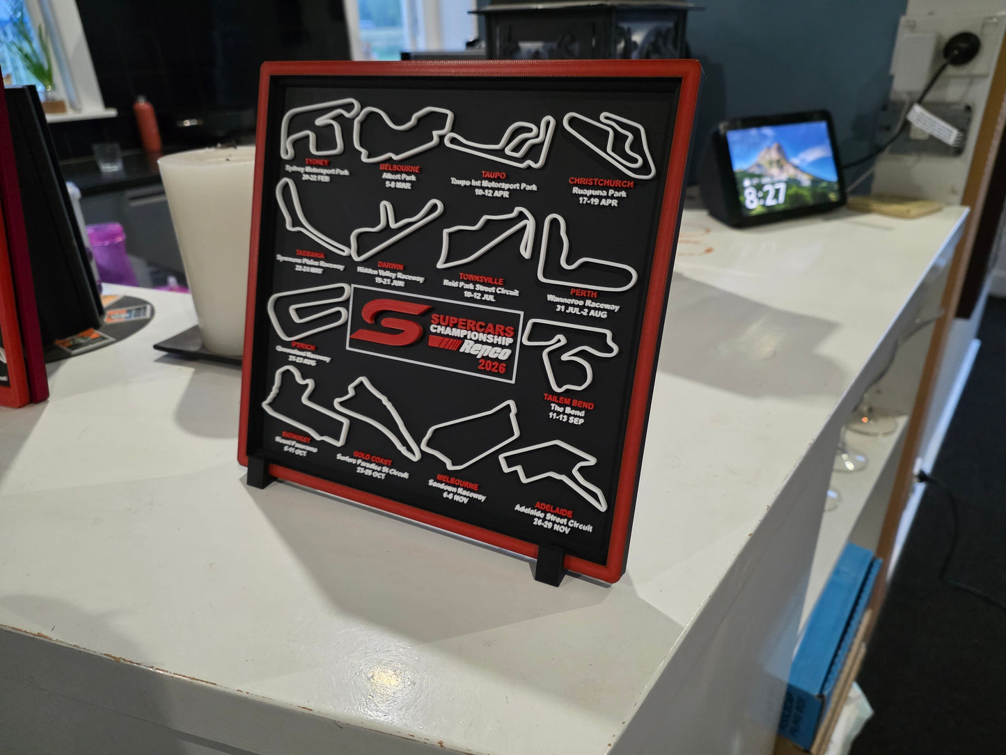 Supercars Track Calendar 2026 - Now with Race Dates!!