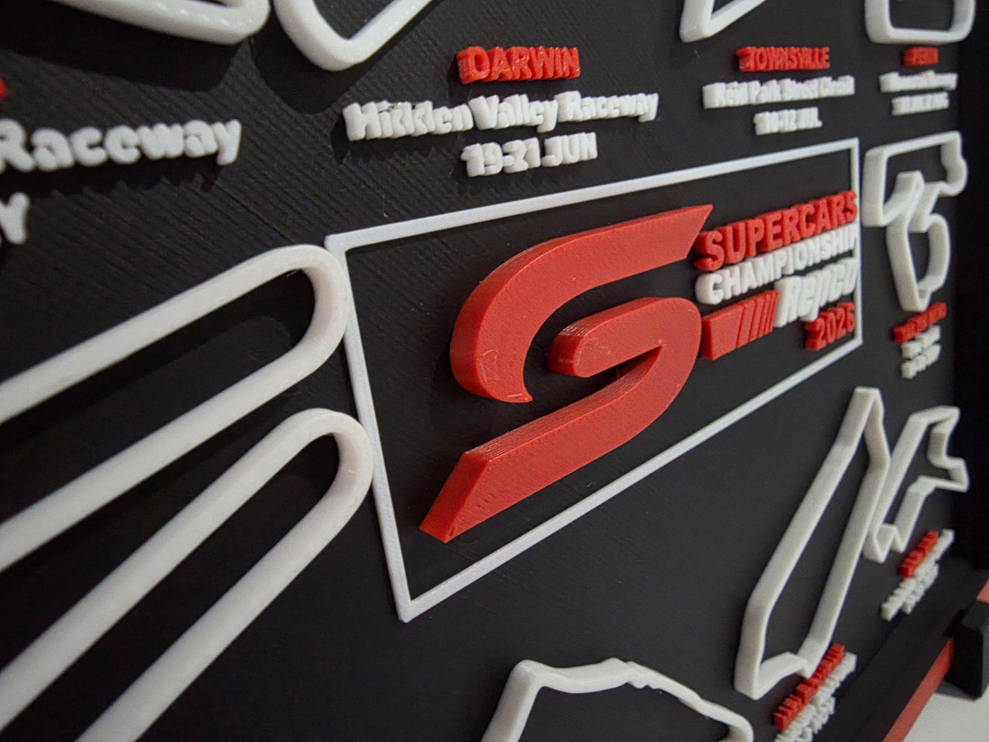 Supercars Track Calendar 2026 - Now with Race Dates!!