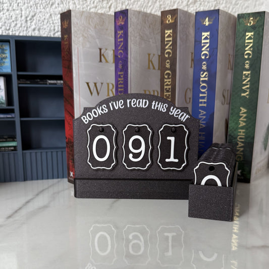 “Books Read This Year” Tracker